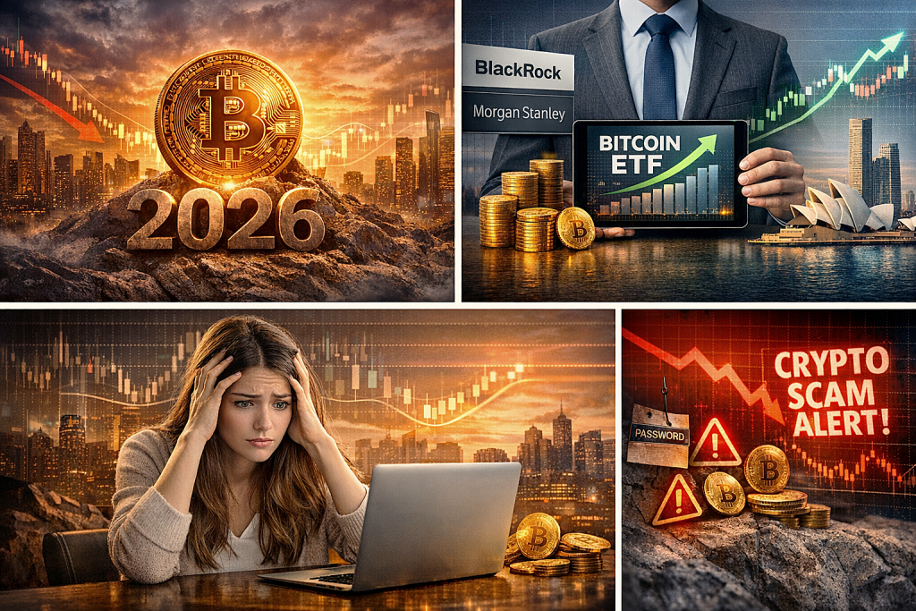 Bitcoin, investment, scam alert, stress